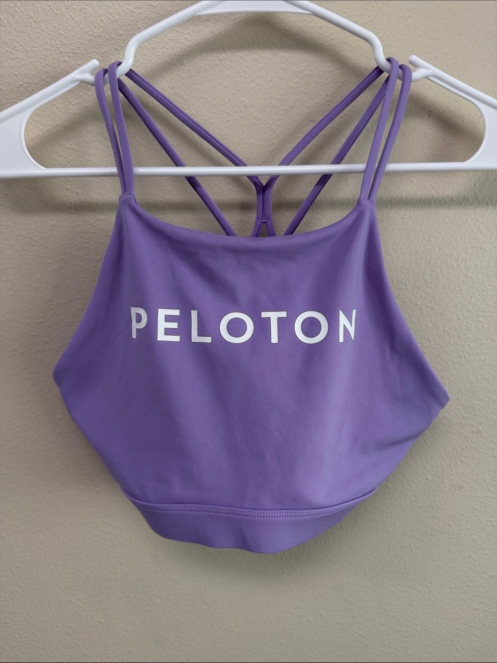 Peloton Purple Sports Bra SzS